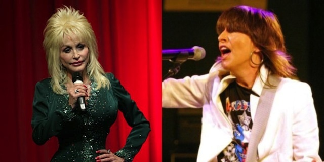 Dolly Parton Chrissy Hynde Mullet